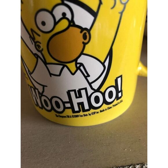 Rare The Simpsons Homer Coffee Mug Cup Fox‎ - Picture 3 of 3